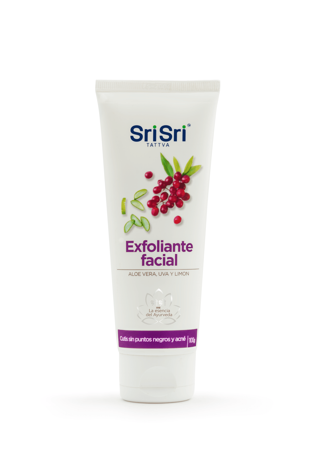 EXFOLIANTE FACIAL CON UVA, ALOE VERA Y LIMÓN FRANCÉS - 100ml