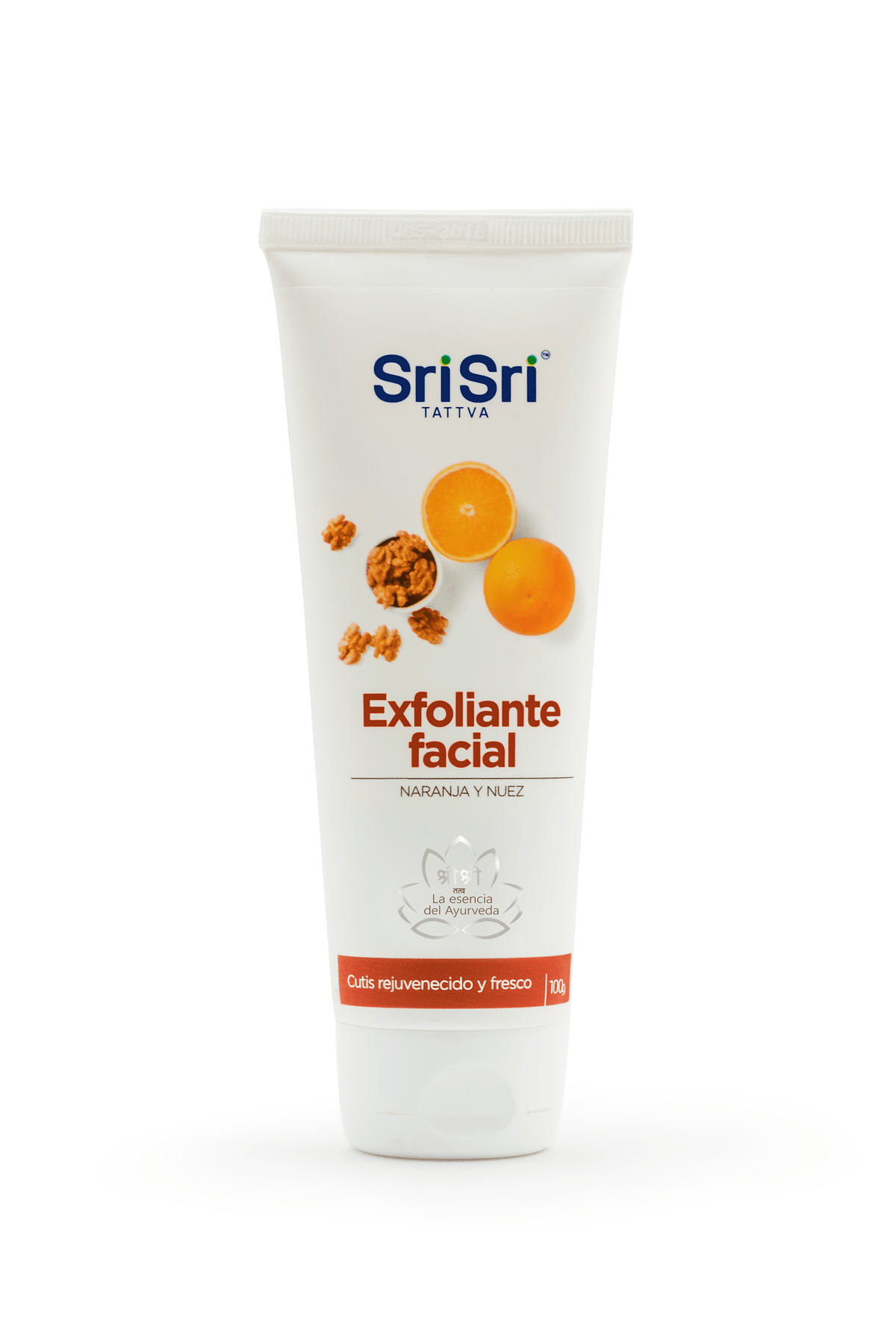 EXFOLIANTE FACIAL CON NUEZ Y EXTRACTO DE NARANJA - 100ml
