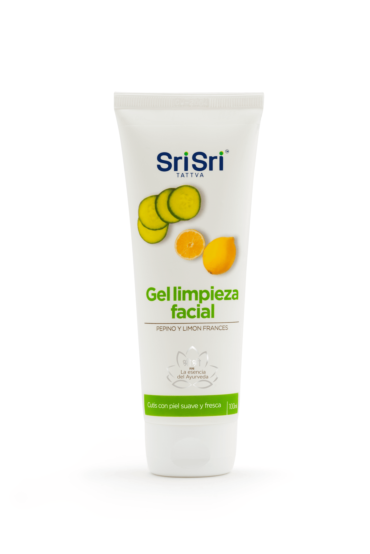 GEL DE LIMPIEZA FACIAL CON PEPINO Y LIMÓN FRANCÉS - 100ml